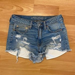 American Eagle Hi-rise Festival Shorts